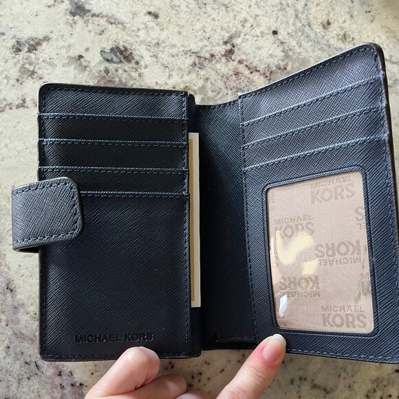 Michael Kors Medium Crossgrain Leather Wallet - Picture 4 of 4